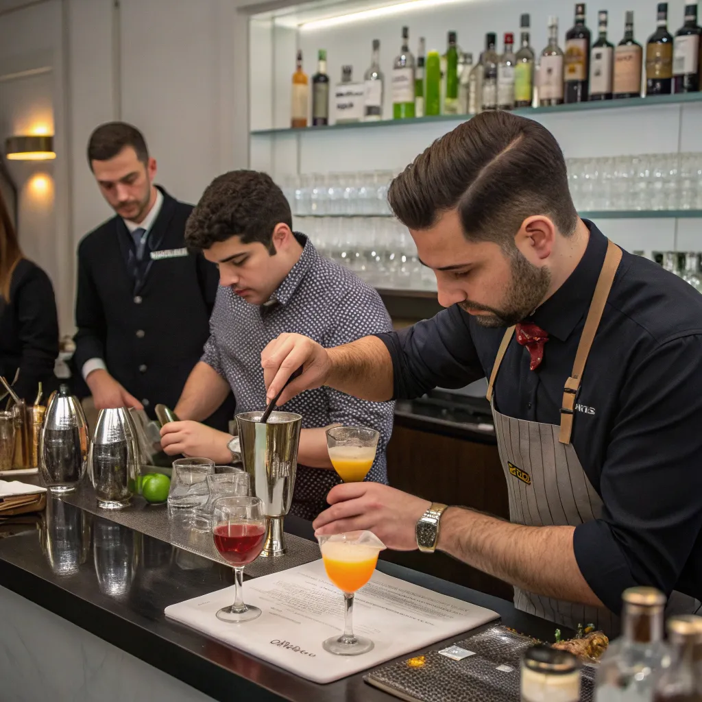 A masterclass in beverage preparation